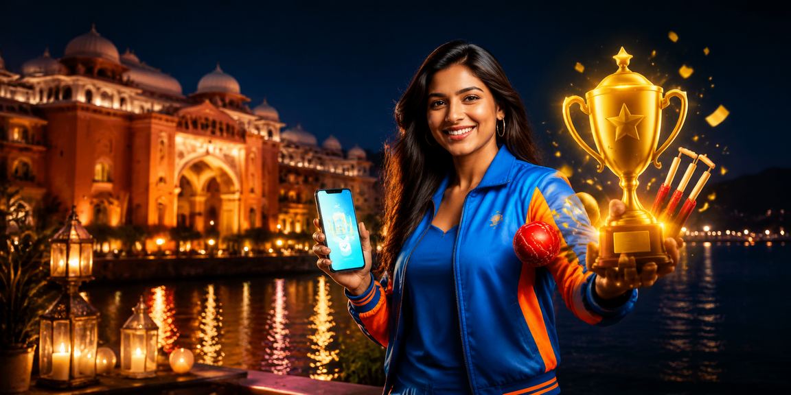 Excited Indian cricket fans betting on Aviator during IPL match